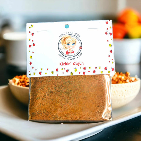 Gluten-Free Kickin' Cajun Dip Mix - Spicy Dip, Blackening Seasoning & Spread - Weeks Honey Farm