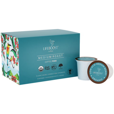 Medium Roast Coffee Pods - Pods - Only $19.95! Order now at Weeks Honey Farm Fast shipping and excellent customer service.