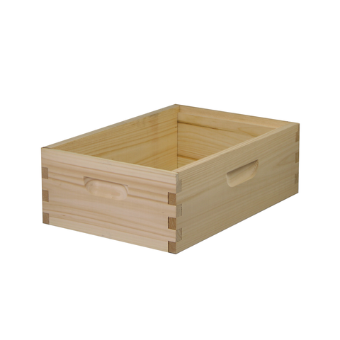 8 Frame Medium Honey Super – Amish-Made Eastern White Pine (No Frames) | Weeks Honey Farm