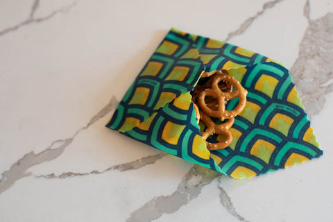 Beeswax Food Wrap - Small - Small Wraps - Only $7! Order now at Weeks Honey Farm Fast shipping and excellent customer service.