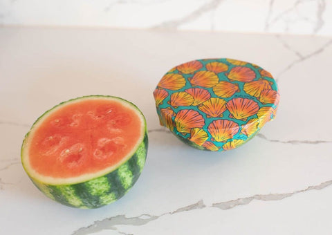 Beeswax Wrap Variety Pack - Ocean Print - variety Beeswax Wrap - Only $24.99! Order now at Weeks Honey Farm Fast shipping and excellent customer service.