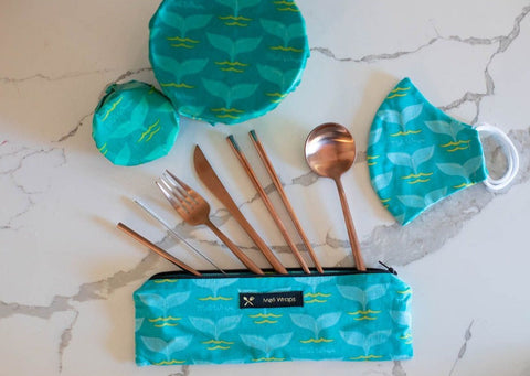 Meli Wraps Cutlery Eco Pack- Tails - Cutlery Pack - Only $33.99! Order now at Weeks Honey Farm Fast shipping and excellent customer service.