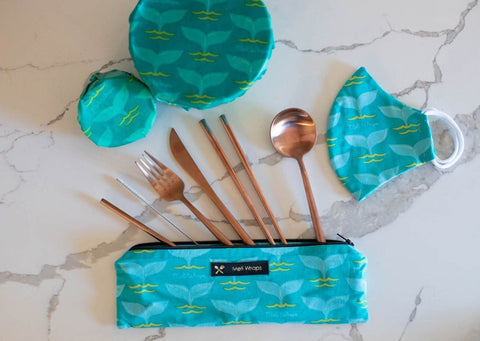 Meli Wraps Cutlery Eco Pack- Tails - Cutlery Pack - Only $33.99! Order now at Weeks Honey Farm Fast shipping and excellent customer service.