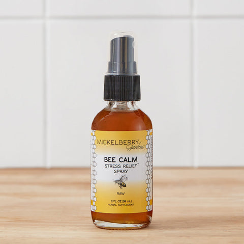 Bee Calm Stress Relief Spray - Honey Tonic - Only $9.59! Order now at Weeks Honey Farm Fast shipping and excellent customer service.