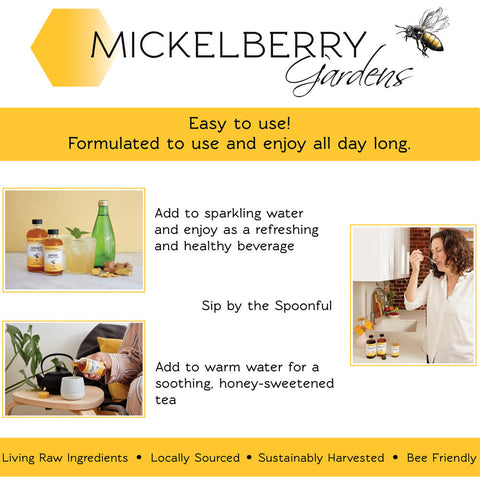 Pollen Honey Tonic - Honey Tonic - Only $11.99! Order now at Weeks Honey Farm Fast shipping and excellent customer service.