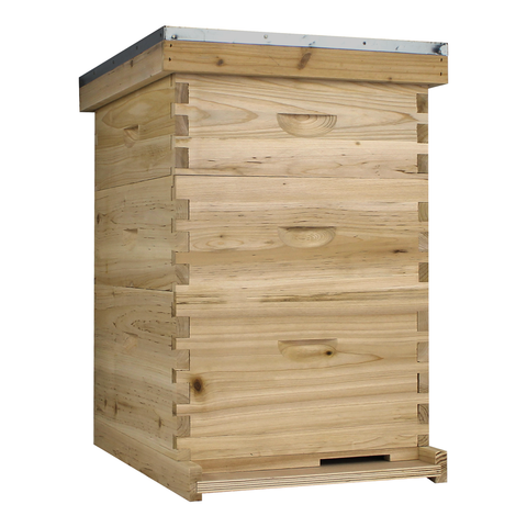 Nubee 10 Frame Beehive - (1)Deep & (2)Mediums | | Full Hive from Galena Farms