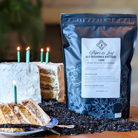 Old Fashioned Birthday Cake Pound Bag - 190 servings | | Loose Tea from Piper and Leaf Tea Co.