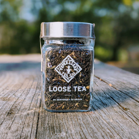 Old Fashioned Birthday Cake Glass Jar of Loose Leaf Tea - 30 Servings