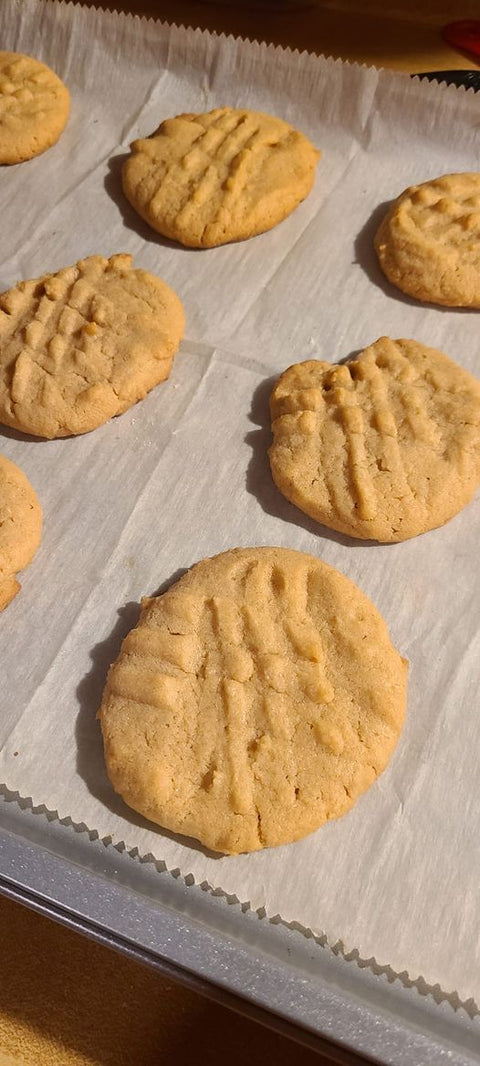 Gluten-Free Peanut Butter Cookie Mix - Easy Homemade PB Cookies, Makes 36 - Weeks Honey Farm