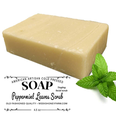 Handmade Cold Pressed Artisan Soaps- Assorted Fragrances, 4.5 oz Each