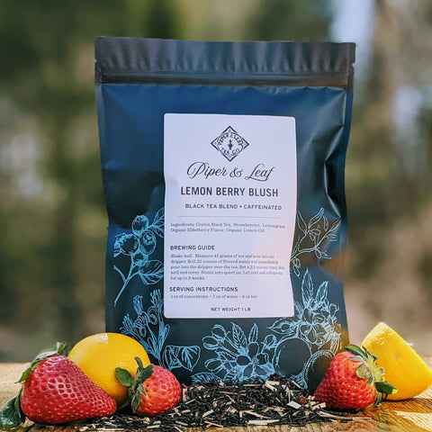 Lemon Berry Blush Pound Bag - 190 servings | | Loose Tea from Piper and Leaf Tea Co.