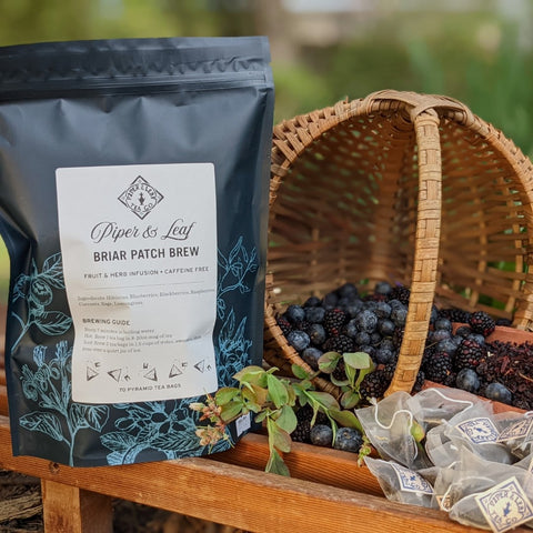 Briar Patch Brew Bulk Sachets - 70ct Tea Bags | | Tea Bags from Piper and Leaf Tea Co.
