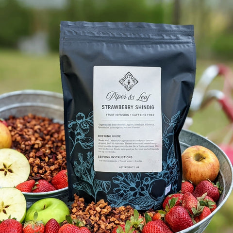 Strawberry Shindig Pound Bag - 190 servings | | Loose Tea from Piper and Leaf Tea Co.