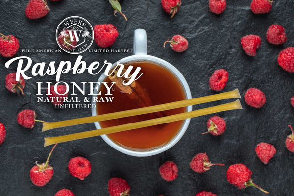 Delicious Raspberry Honey Straws: 50 ct -  - Only $19.99! Order now at Weeks Honey Farm