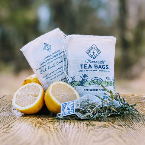 Springdrop Spritzer 9ct Tea Bags in Muslin