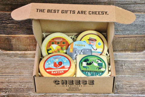 Wisconsin Cheese Sampler (4-Pack) - House Cheese - Only $34.95! Order now at Weeks Honey Farm Fast shipping and excellent customer service.