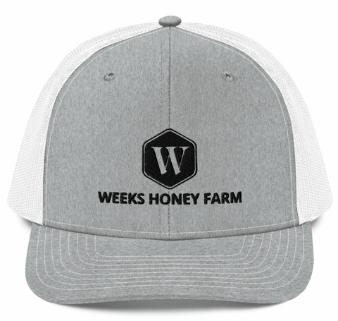 Official Weeks Honey Farm Trucker Cap Apparel & Accessories from Weeks Honey Farm http://www.WeeksHoneyFarm.com