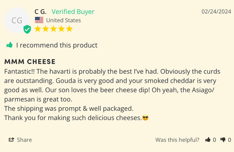 Classic Gouda from Wisconsin - House Cheese - Only $8.95! Order now at Weeks Honey Farm Fast shipping and excellent customer service.