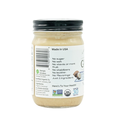 Georgia Grinders Organic Toasted Coconut Butter