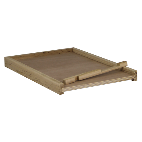 NuBee 10-Frame Beehive Starter Kit – Assembled 1 Deep Brood Box with Frames & Wax-Coated Foundations (Complete Hive Kit)