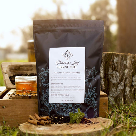 Sunrise Chai Pound Bag - 190 servings | | Loose Tea from Piper and Leaf Tea Co.