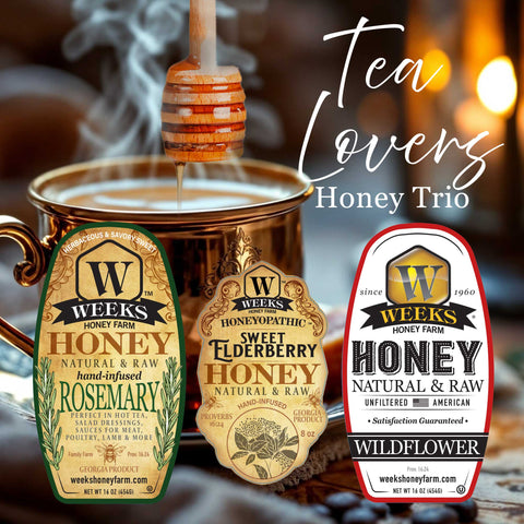 Tea Lovers Honey Trio Bundle