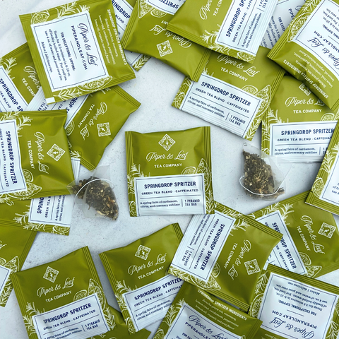 Springdrop Spritzer Case of Tea Bag Envelopes- 50ct | | Tea Bag from Piper and Leaf Tea Co.