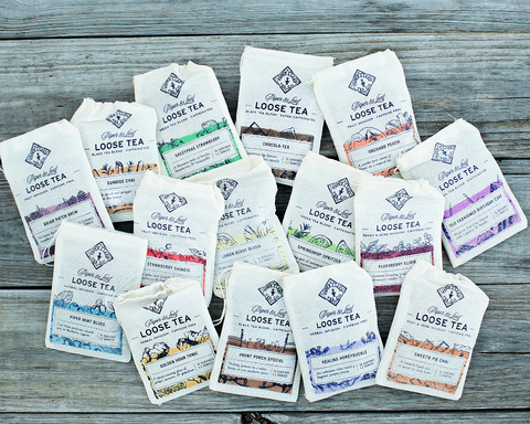 Variety Pack of Loose Leaf - 15 Blends, 15 Servings Each | | Loose Tea from Piper and Leaf Tea Co.