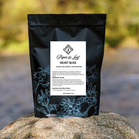 Velvet Bliss Pound Bag - 190 servings | | Loose Tea from Piper and Leaf Tea Co.
