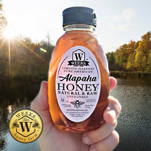 Weeks Limited Harvest Raw Alapaha Honey (Tupelo Blend) - Premium Honey from Weeks Honey Farm - Just $15.99! Shop now at Weeks Naturals | Weeks Honey Farm