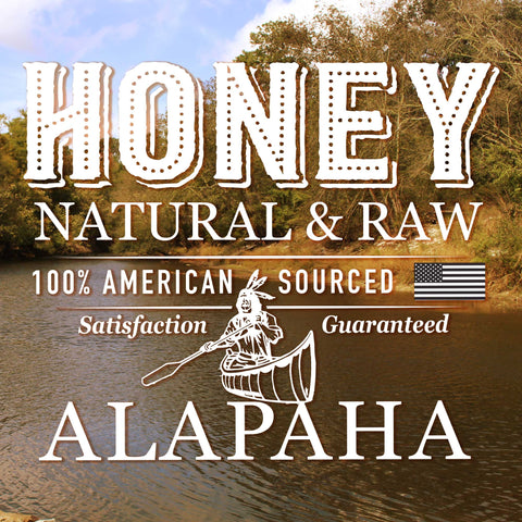 Premium Raw Alapaha Honey - Unfiltered Wildflower Blend, Rich in Antioxidants & Floral Notes, Sourced from a South Georgia River Honey from Weeks Honey Farm, Inc. http://www.WeeksHoneyFarm.com