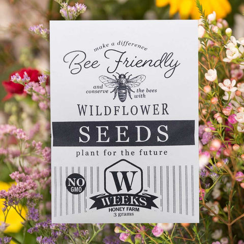 Bee Friendly Seed Collection Inspired by Our Honey Bees Favorite Flowers (3 Pack) - Gifts - Only $7.99! Order now at Weeks Honey Farm Fast shipping and excellent customer service.