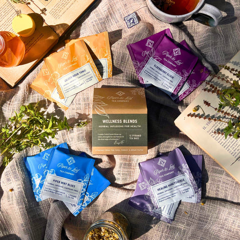 Wellness Blends- Box of 12 Tea Bags | | Tea Bags from Piper and Leaf Tea Co.
