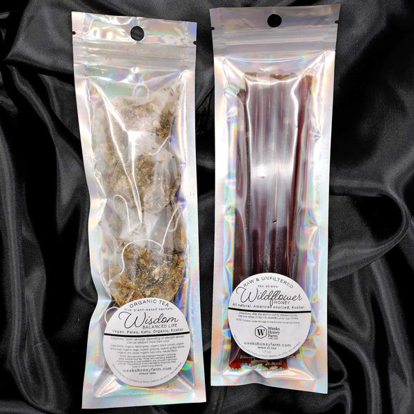 Organic Tea Samplers with Honey Straws - Premium Food Items from Weeks Naturals | Weeks Honey Farm - Just $11.99! Shop now at Weeks Naturals | Weeks Honey Farm