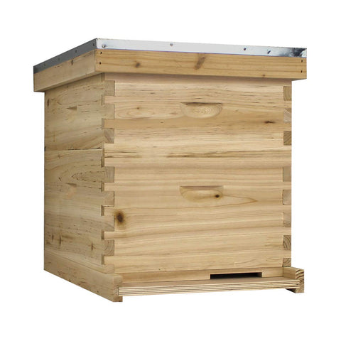 Nubee 10 Frame Beehive - (1)Deep & (1)Medium | | Full Hive from Galena Farms