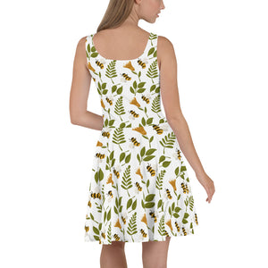 Bee Happy Skater Dress is fun and comfy! -  - Only $42! Order now at Weeks Honey Farm