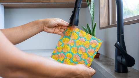 Beeswax Food Wrap - Small - Small Wraps - Only $7! Order now at Weeks Honey Farm Fast shipping and excellent customer service.