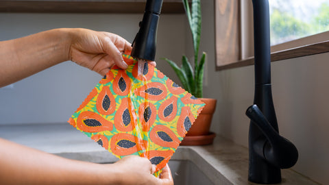 Beeswax Food Wrap - Small - Small Wraps - Only $7! Order now at Weeks Honey Farm Fast shipping and excellent customer service.