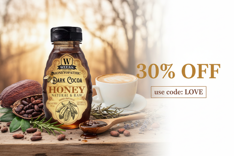 Dark Cocoa Honey Promotional Banner