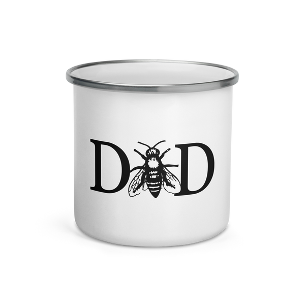 Bee the DAD Enamel Mug - Premium Apparel & Accessories from Weeks Naturals | Weeks Honey Farm - Just $18.00! Shop now at Weeks Naturals | Weeks Honey Farm