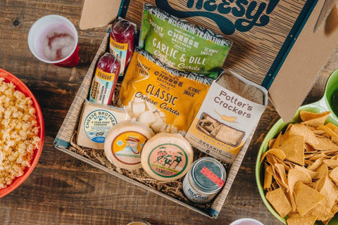 Deluxe Game Day Essentials Gift Pack House Cheese from Cheese Brothers, Inc. http://www.WeeksHoneyFarm.com