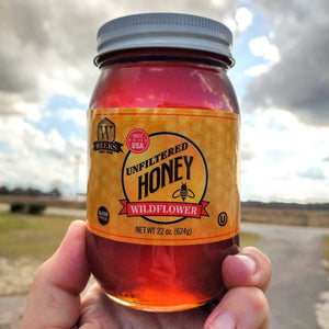 Weeks Pure Raw Wildflower Honey – Georgia’s Sweetest Natural Treasure | 22 ounce | Honey from Weeks Honey Farm, Inc.