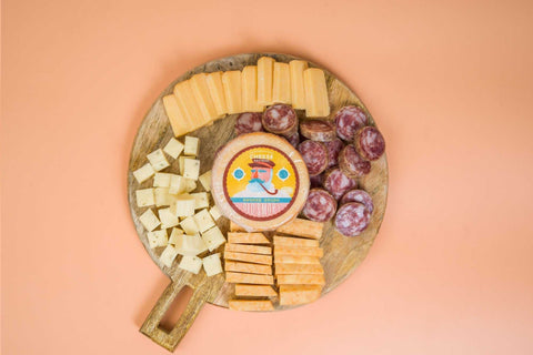 Cheese & Sausage Sampler (4-Pack) Gifts from Cheese Brothers, Inc. http://www.WeeksHoneyFarm.com