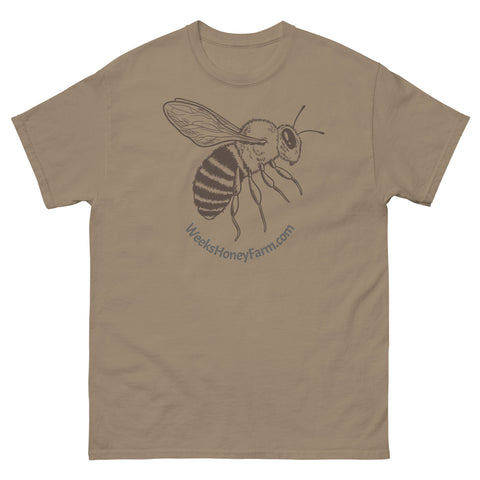 Honey Bee Men's T-shirt -  - Only $17.99! Order now at Weeks Honey Farm Fast shipping and excellent customer service.