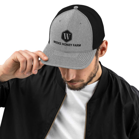 Official Weeks Honey Farm Trucker Cap Apparel & Accessories from Weeks Honey Farm http://www.WeeksHoneyFarm.com