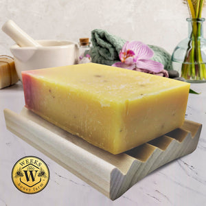 Weeks Honeysuckle Sun Lye Soap; 4.5 oz - Soaps - Only $5.99! Order now at Weeks Honey Farm