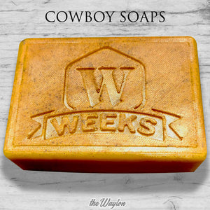 Weeks Cowboy Soaps are Hand-Poured for Every Rugged Man ; 4.5 oz - Premium Soaps from Weeks Honey Farm, Inc. - Just $5.99! Shop now at Weeks Naturals | Weeks Honey Farm
