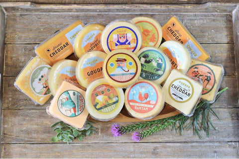 The Ultimate Wisconsin Cheese Sampler House Cheese from Cheese Brothers, Inc. http://www.WeeksHoneyFarm.com