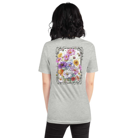 Womens Floral Wildflowers, 1960 Soft Fit T shirt Apparel & Accessories from Weeks Honey Farm http://www.WeeksHoneyFarm.com