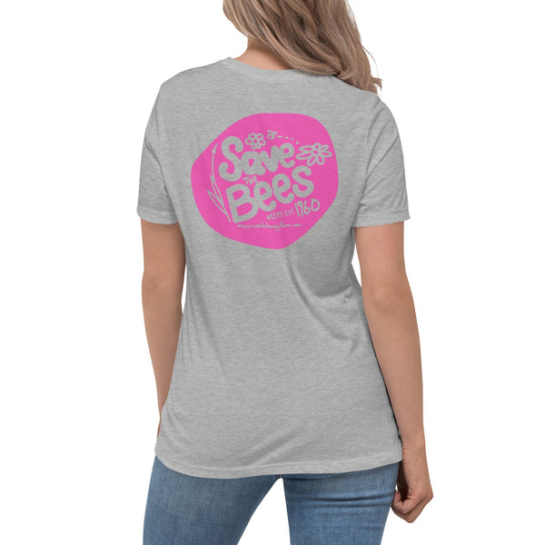 Weeks Save the Bees- Comfy Women's Relaxed T-Shirt - Premium  from Weeks Naturals | Weeks Honey Farm - Just $19.20! Shop now at Weeks Naturals | Weeks Honey Farm